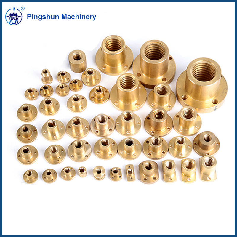 Tr8-Tr40 copper flange nut